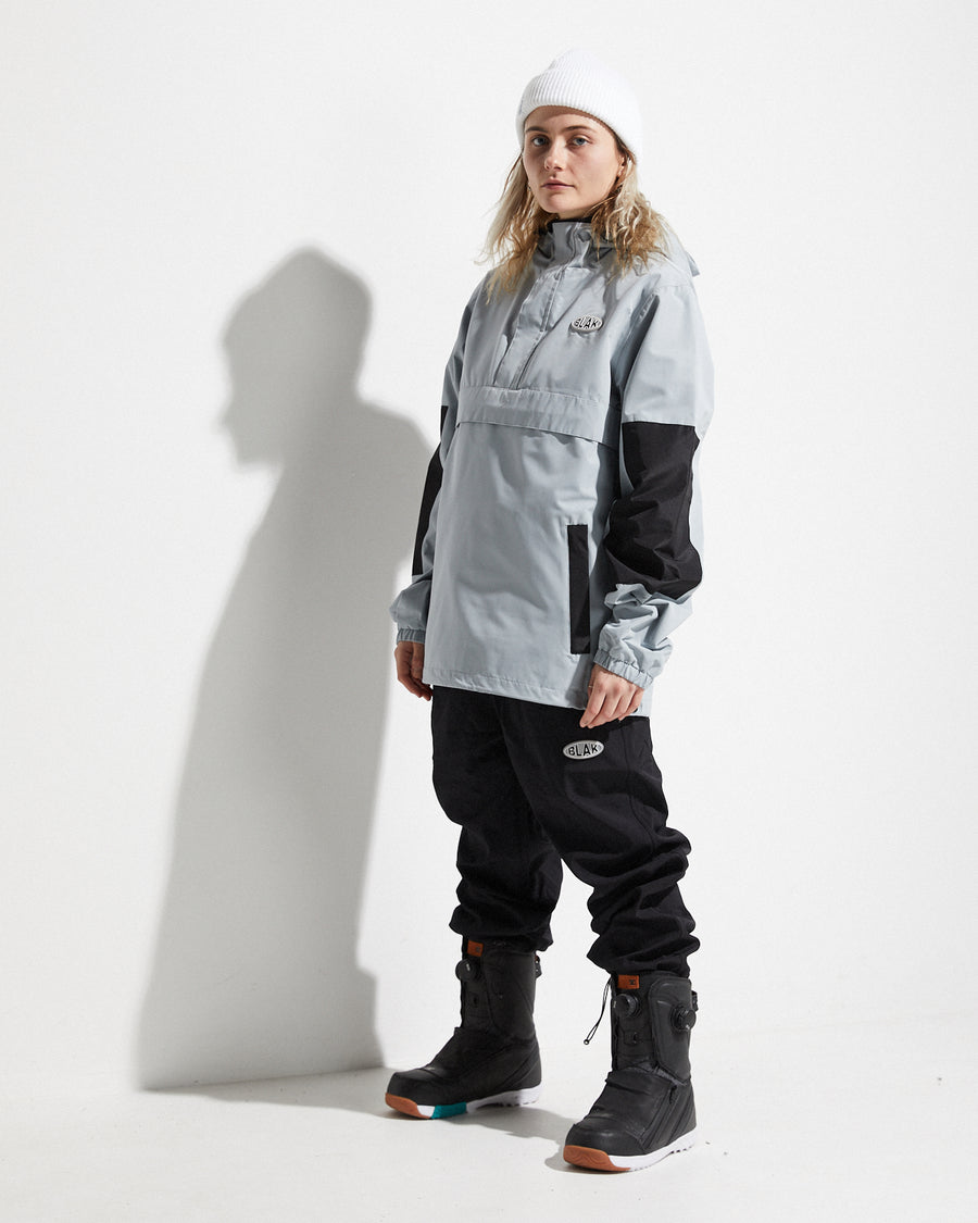 Anorec Jacket Grey & Black